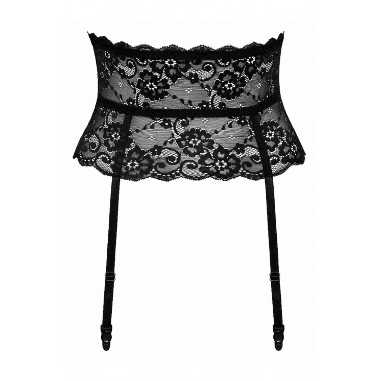 Ceinture porte-jarretelles noir - Cottelli Lingerie