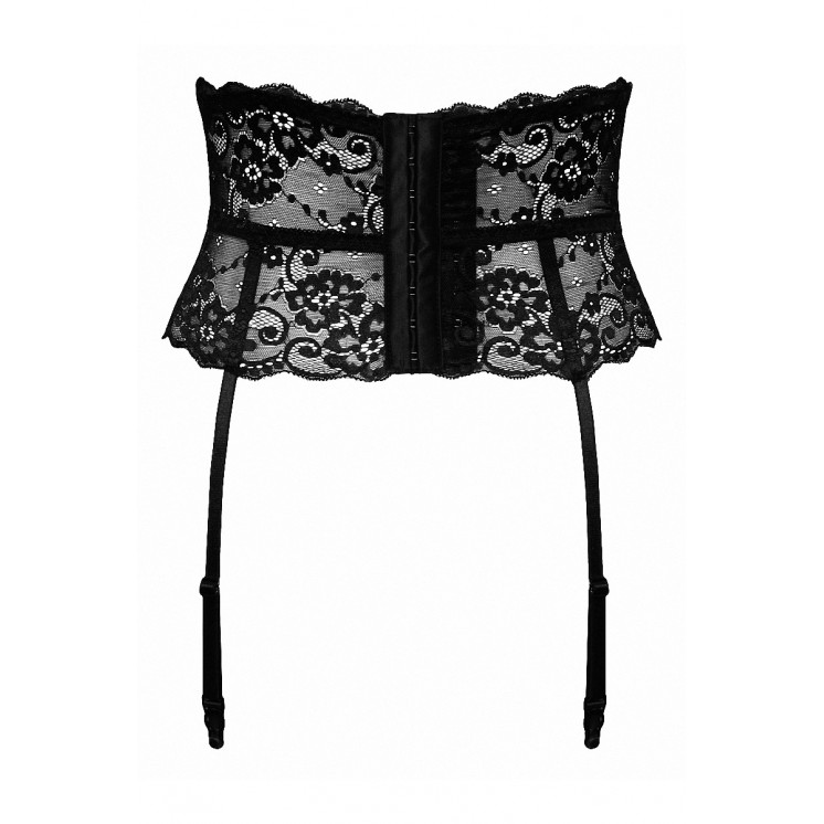 Ceinture porte-jarretelles noir - Cottelli Lingerie