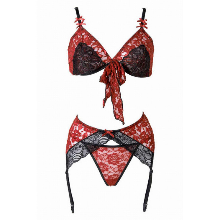 Ensemble lingerie 3 pièces Bobbi - Christine