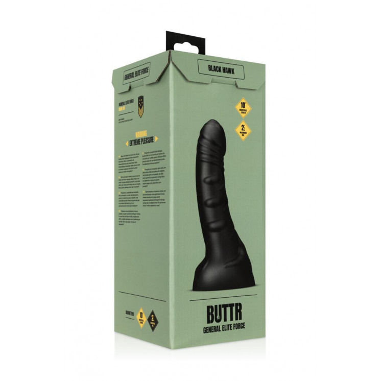 Gode XXL Black Hawk  30,5 x 6,9 cm - Buttr