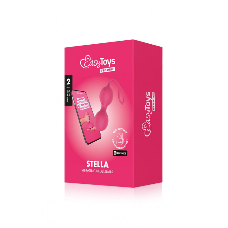 Boules de Kegel vibrantes connectées Stella - EasyConnect