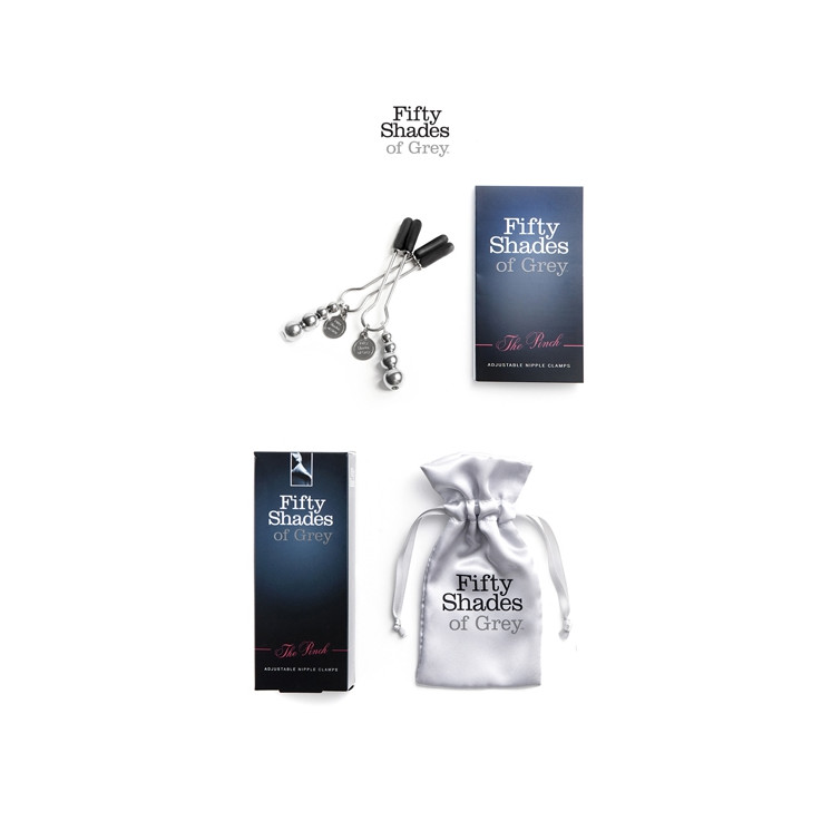 Bijoux de seins réglables - Fifty Shades Of Grey