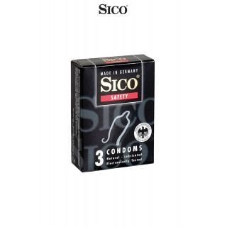 3 préservatifs Sico SAFETY