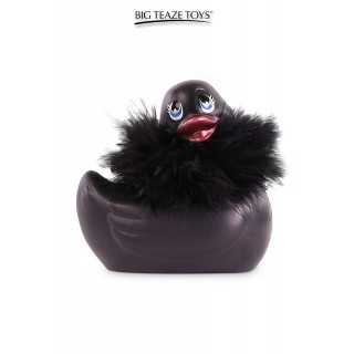 Mini canard vibrant Duckie Paris - noir