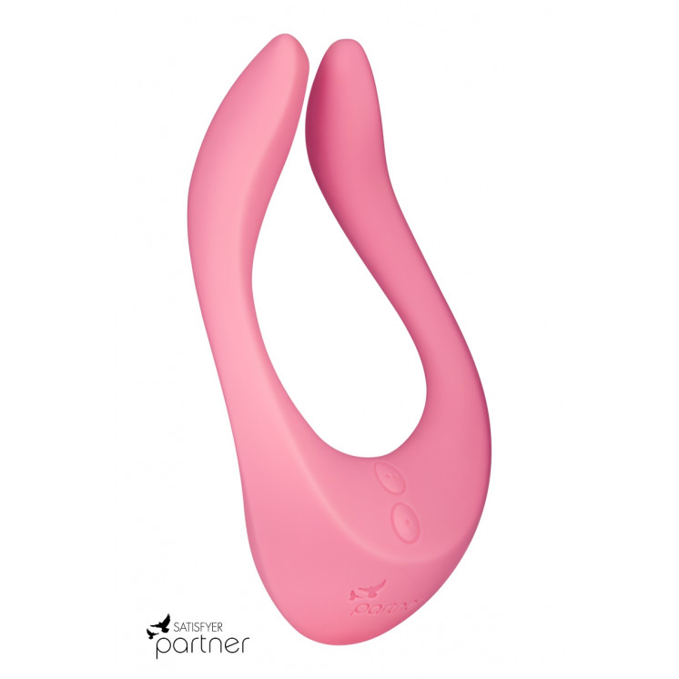 Stimulateur couple Endless Joy rose - Satisfyer