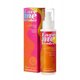 Huile de massage fraise 100ml