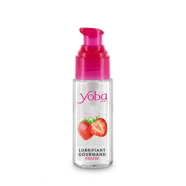 Lubrifiant parfumé fraise 50ml - Yoba