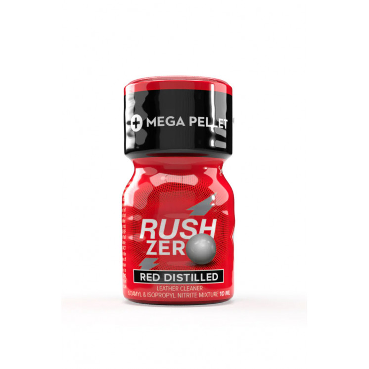 Poppers Rush Zero Red Distilled 10 ml