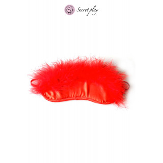 Bandeau rouge marabou - Secret Play