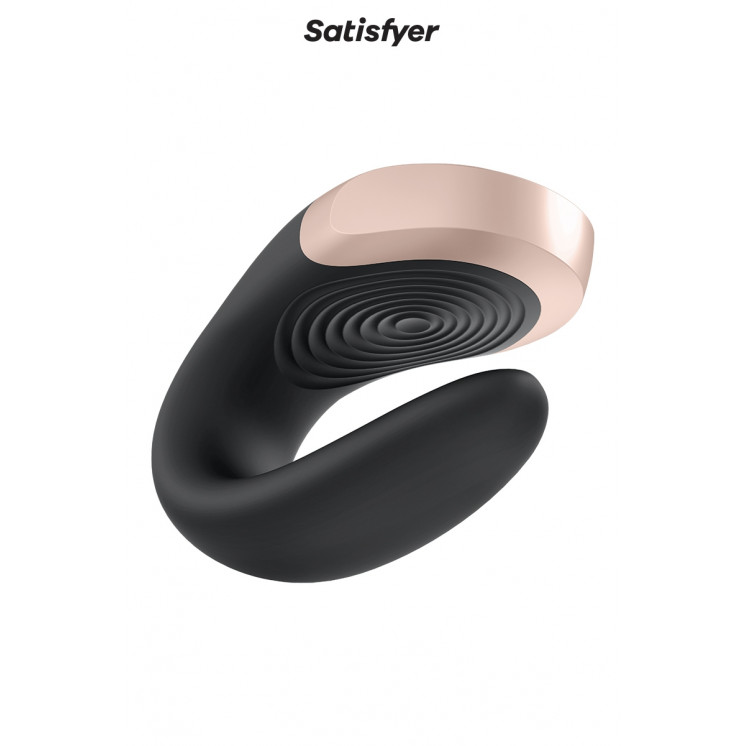 Stimulateur Double Love noir - Satisfyer