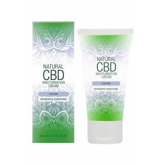 Crème de masturbation Homme - Natural CBD