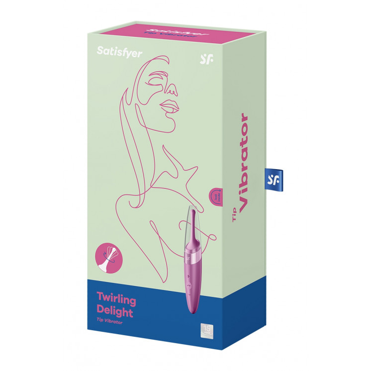 Stimulateur Twirling Delight Framboise - Satisfyer