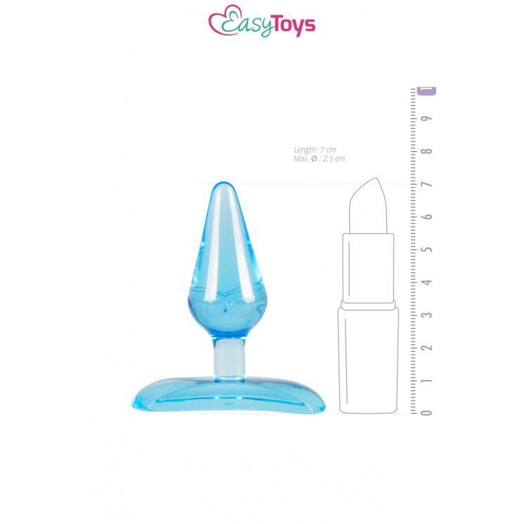 Mini plug anal bleu - EasyToys