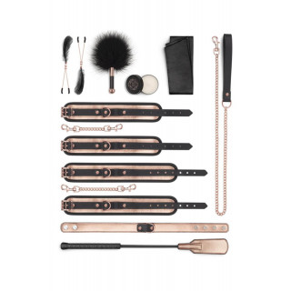 9 accessoires BDSM Rosy Gold