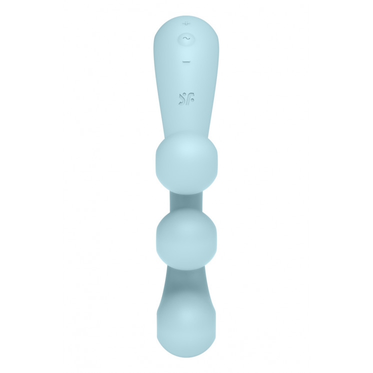 Multi-vibromasseur Tri Ball 2 bleu - Satisfyer