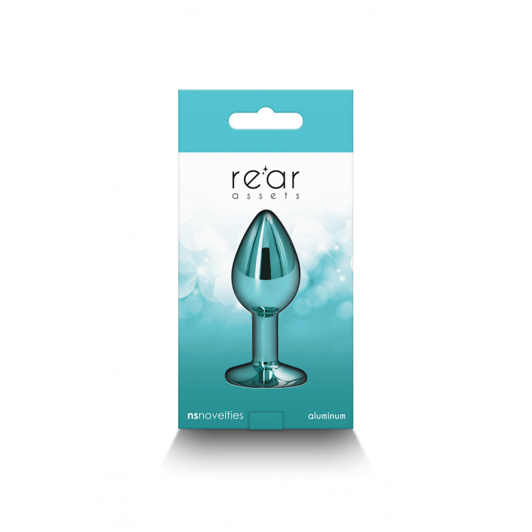 Plug bijou aluminium chromé vert S