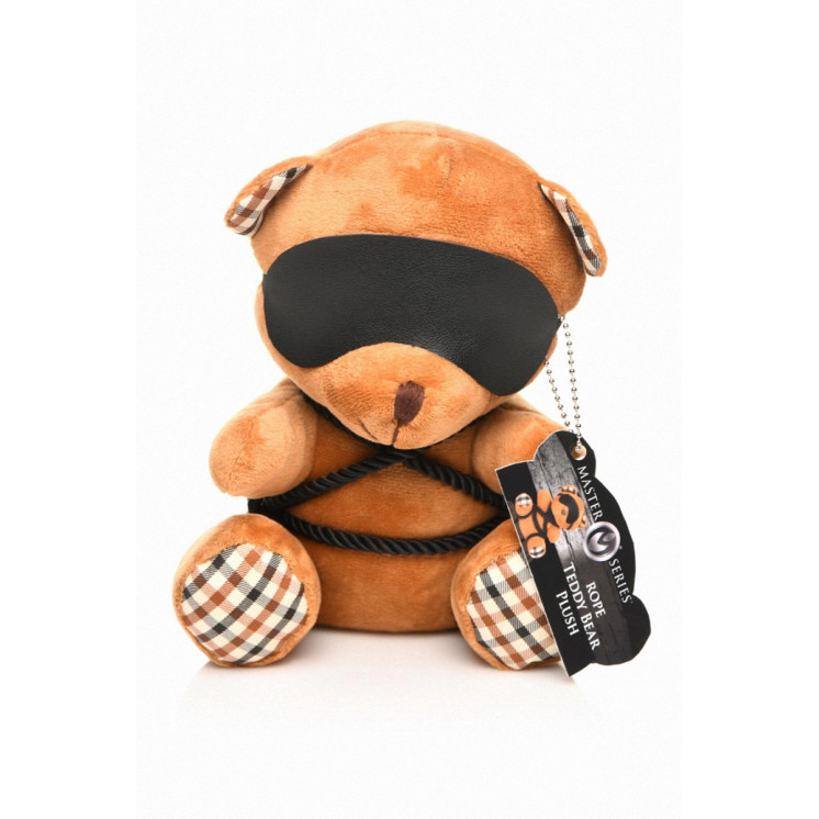 Ours en peluche en tenue Bondage