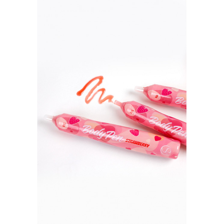 Stylo comestible Fraise