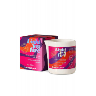 Bougie de massage Fleur de lotus - Love to Love