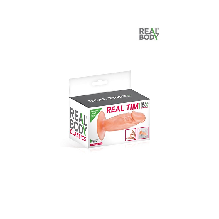Plug anal réaliste 11 cm - Real Tim