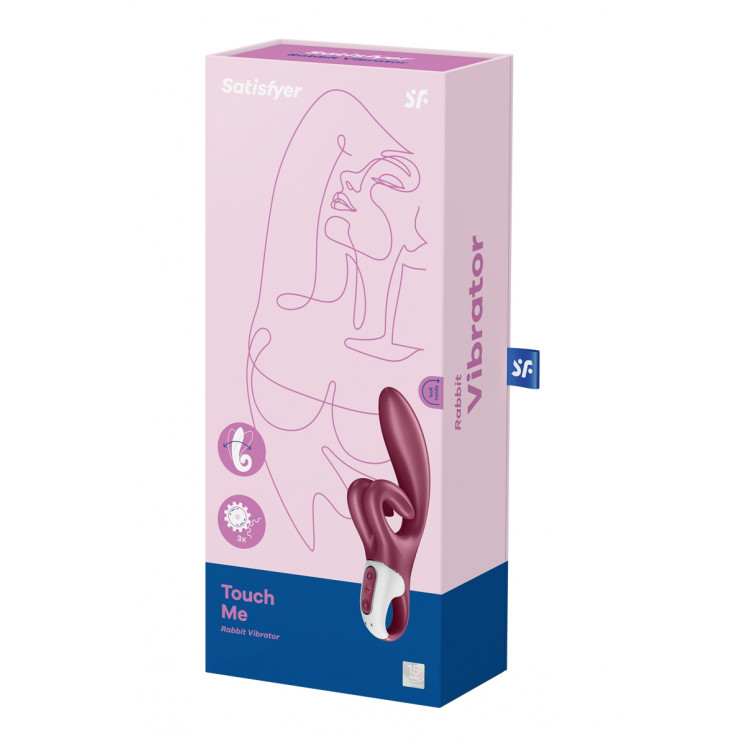 Vibro Touch Me rouge - Satisfyer