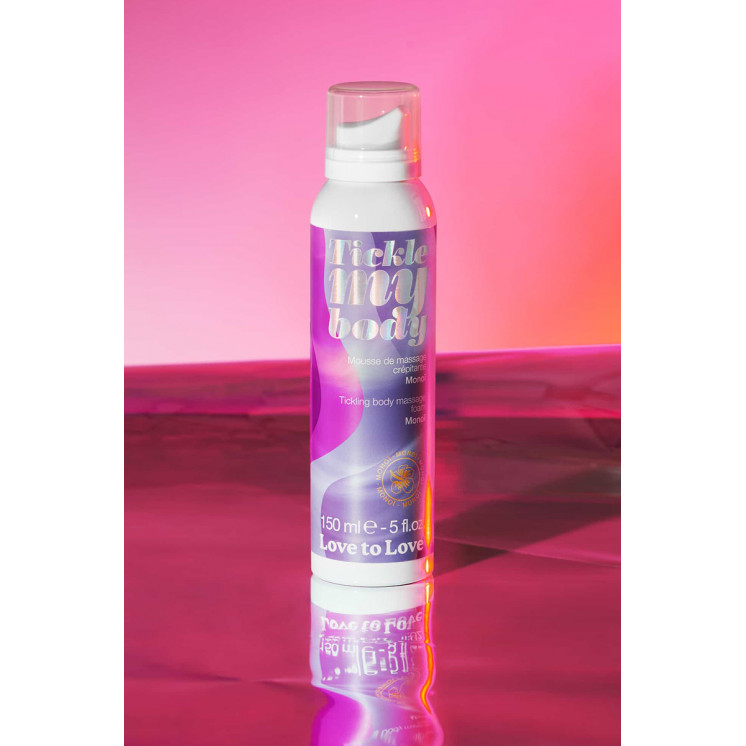 Mousse massage crépitante - monoï