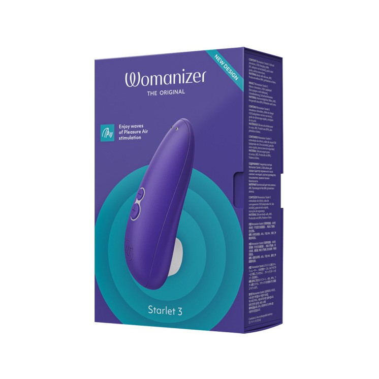 Stimulateur Clitoridien Womanizer Starlet 3 bleu