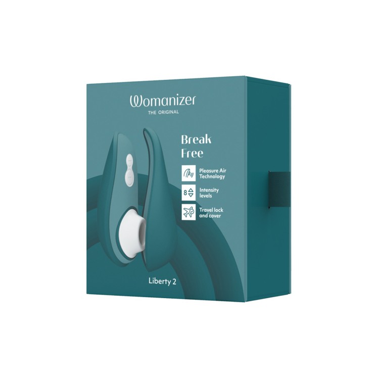 Womanizer Liberty 2 bleu pétrole