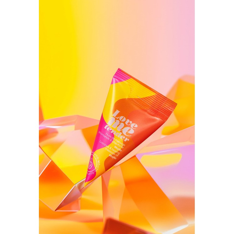 Berlingot huile massage comestible Mojito