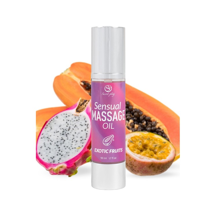 Huile de massage Fruits Exotiques - Secret Play