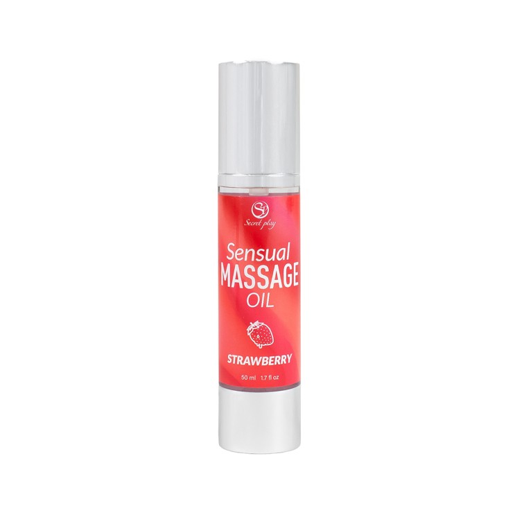 Huile de massage Fraise - Secret Play