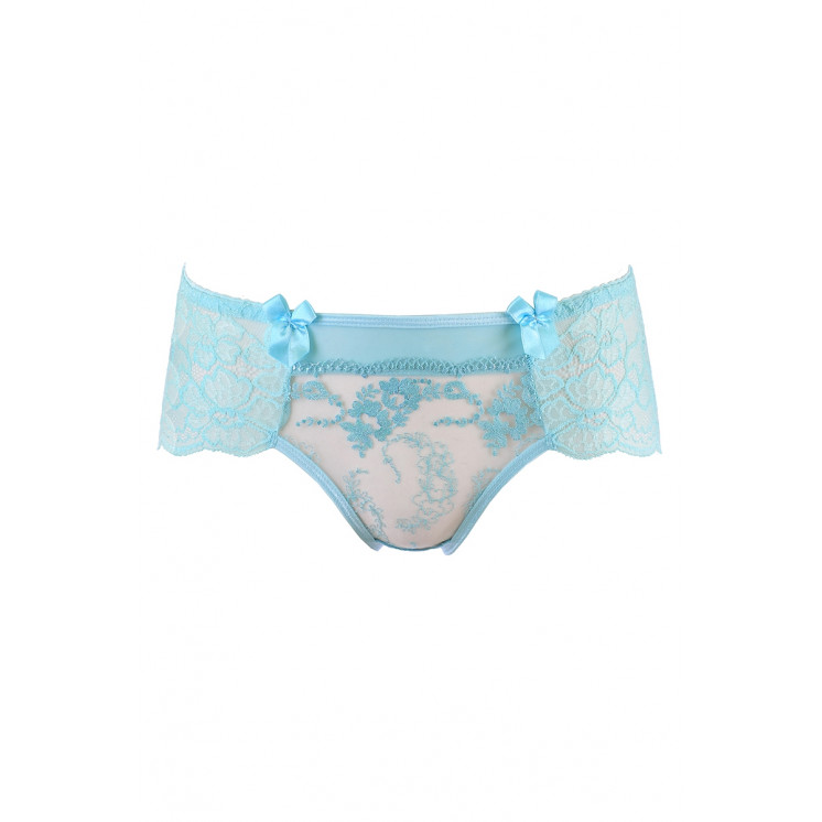 Culotte dentelle bleu V-10133 - Axami