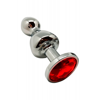 Plug bijou Lollypop rouge L - Wooomy